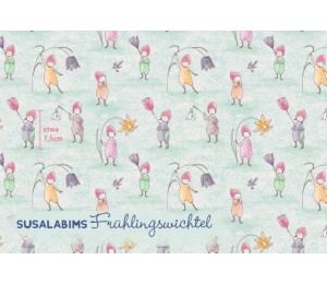 Bio Jersey Lillestoff - Frühlingswichtel